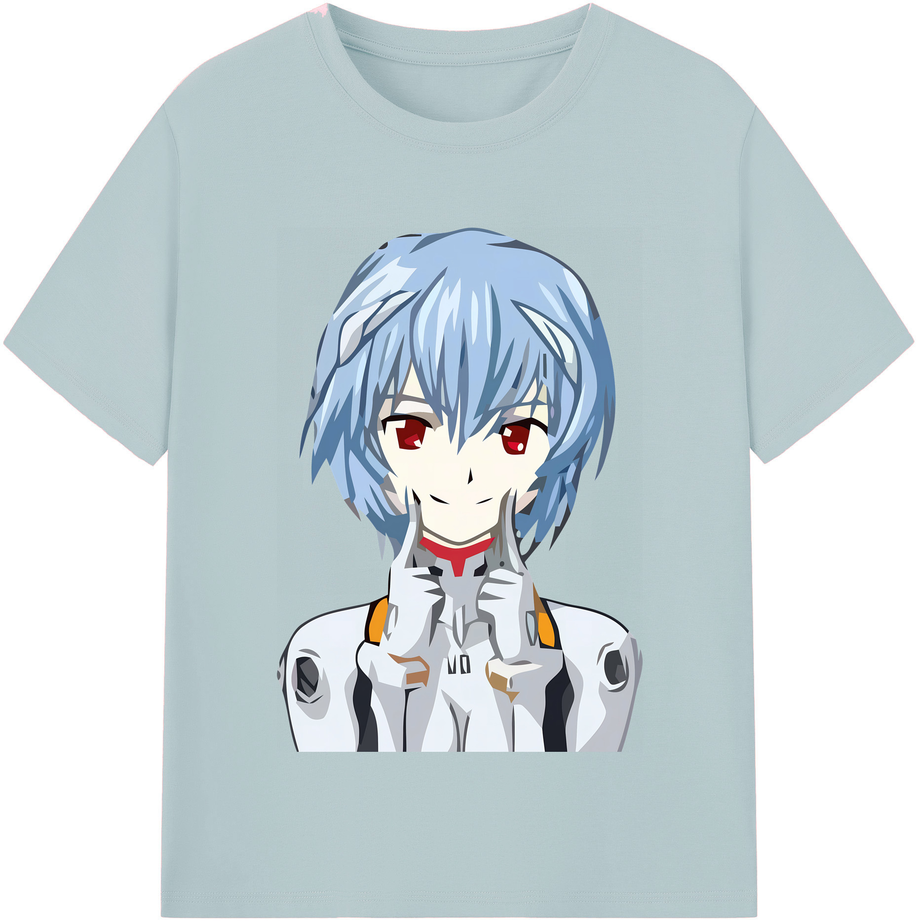 （画像用） EVA 新世紀エヴァンゲリオン 綿100％半袖Tシャツ（フロントプリント）